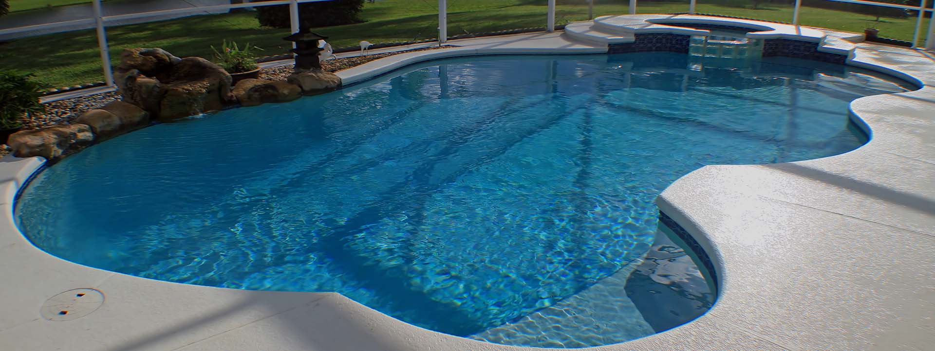 Clean Florida Residential Swimming Pool